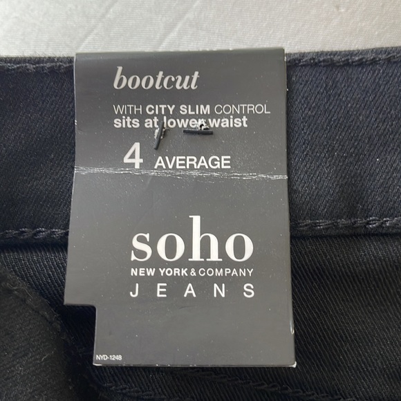 New York & Company Soho Bootcut jeans size 4 - Picture 5 of 6